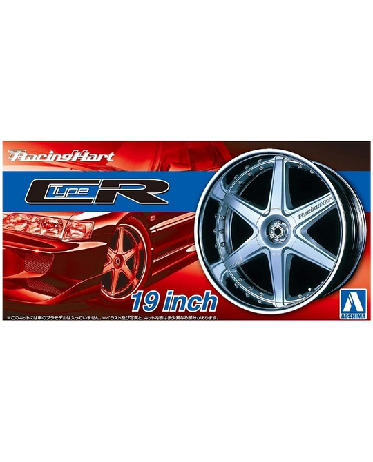 1/24 Racing Hart C Type R 19 Inch Wheels and Tyres - 5393