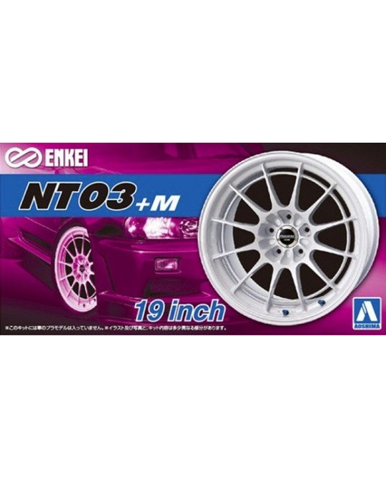 1/24 Enkei NT03+m 19inch - Rims and Tires - 5392