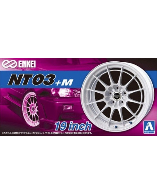 1/24 Enkei NT03+m 19inch - Rims and Tires - 5392