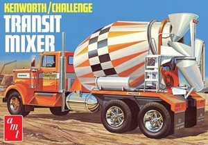 1/25 Kenworth Cement Mixer - 1215-model-kits-Hobbycorner