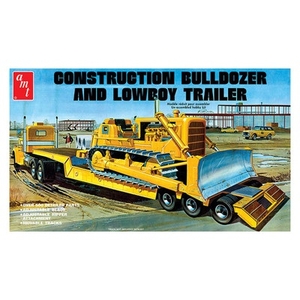 1/25 Lowboy & Bulldozer Combo - 1218-model-kits-Hobbycorner