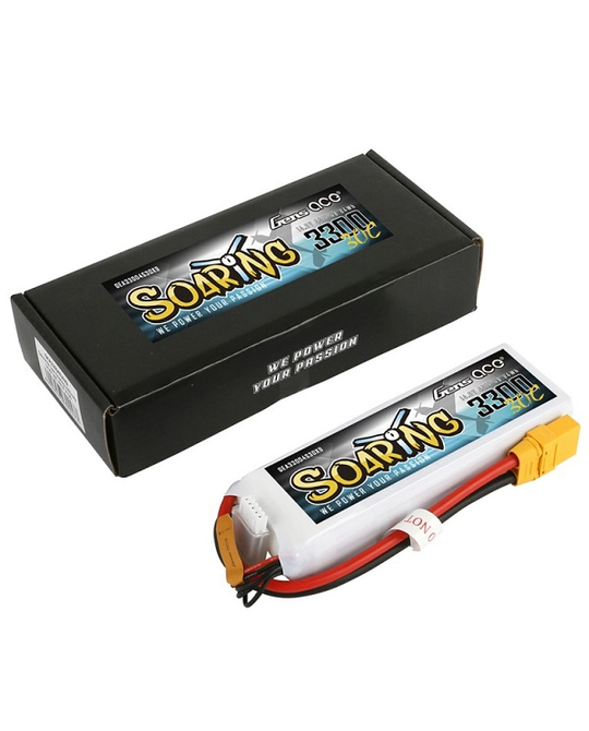 3300mAh 4S 14.8v 30C 137x43x26mm 328g EC5 Plug