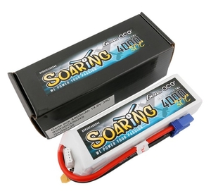 4000mAh 4S 14.8v 30C 136x42x30mm 376g - EC5-batteries-and-accessories-Hobbycorner