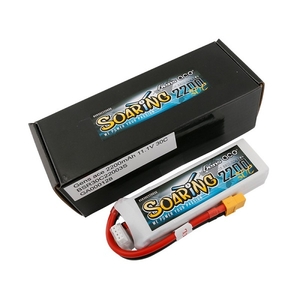 2200mAh 3S 11.1v 30C 106x34x21mm 168g - EC3-batteries-and-accessories-Hobbycorner