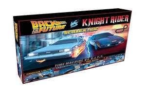 Back to the Future vs Knight Rider Set - C1431-slot-cars-Hobbycorner