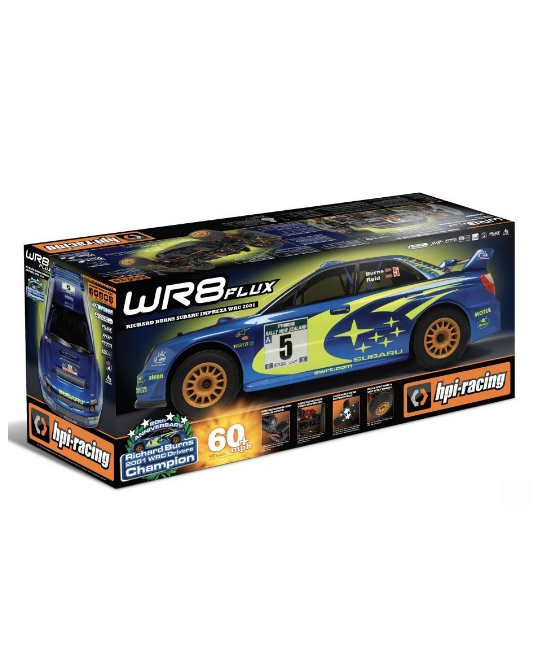 1/8 EP RS WR8 FLUX 2001 WRC Subaru Impreza RTR