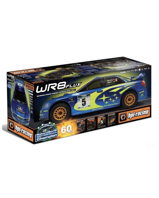 1/8 EP RS WR8 FLUX 2001 WRC Subaru Impreza RTR