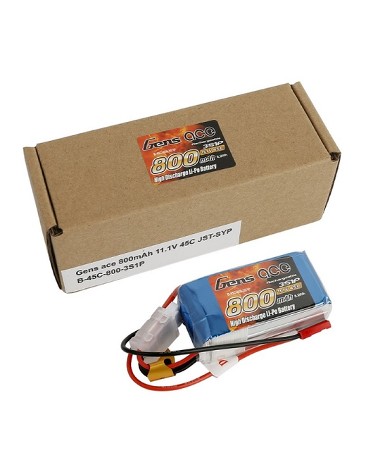 800mAh 3S 11.1v 45c Lipo