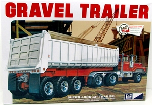 1/25 3 Axle Gravel Trailer - 0823-model-kits-Hobbycorner
