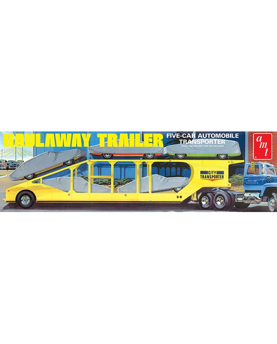 1/25 5- Car Haulaway Trailer (Car Transporter) - 1193