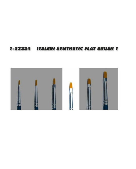 Synthetic Flat Brush 1