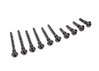 Suspension screw pin set, front or rear (hardened steel)