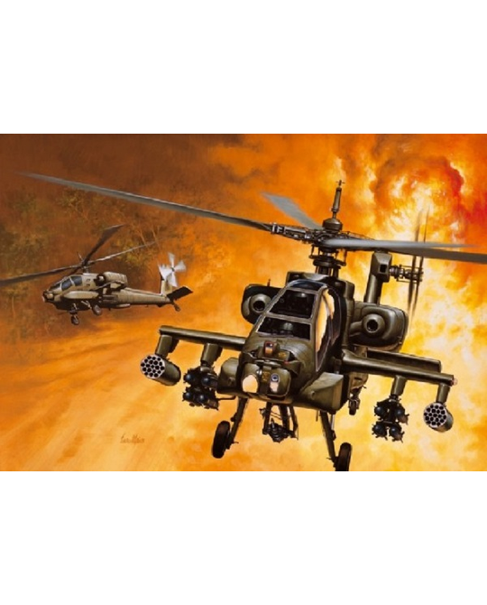 1/72 AH64 Apache Helicopter