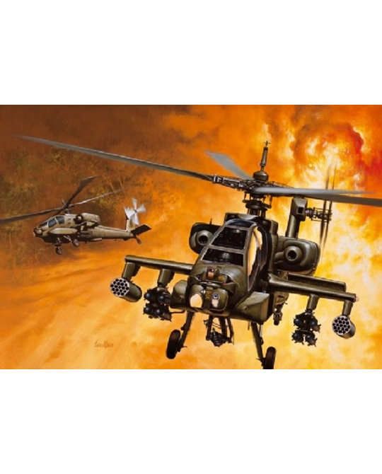 1/72 AH64 Apache Helicopter