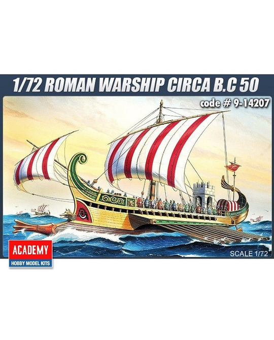 1/72 Roman Warship Circa B.C 50