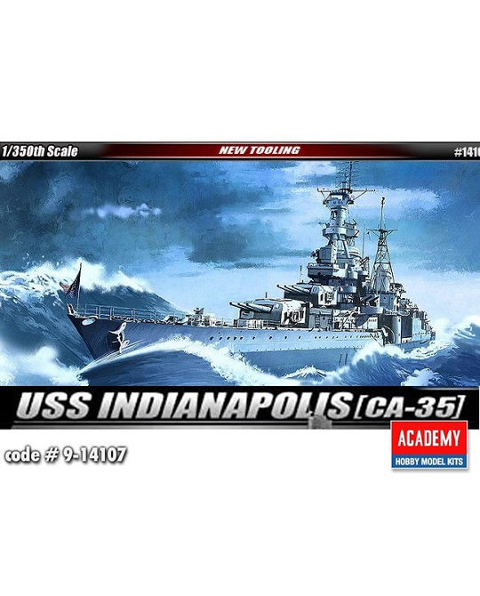 1/350 USS CA-35 Indianapolis