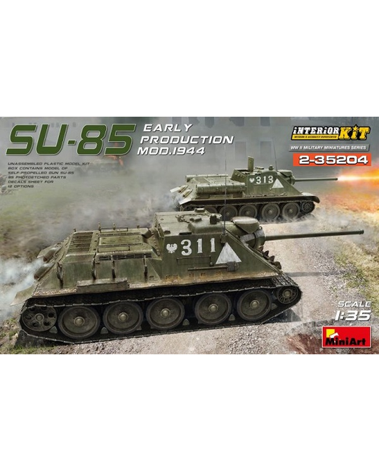1/35 SU-85 (1944) with Full Interior