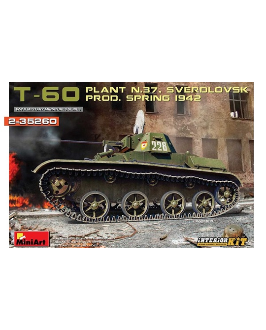 1/35 T-60 Spring 1942 with Interior Kit