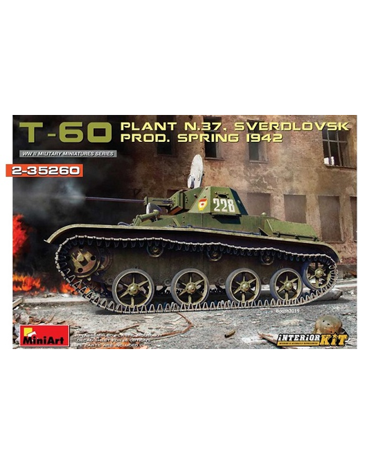 1/35 T-60 Spring 1942 with Interior Kit