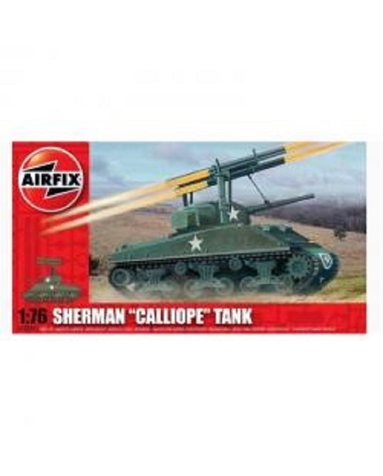 1/76 Sherman Calliope Tank 