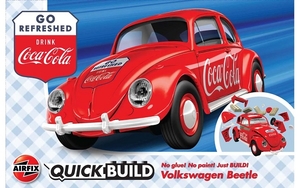 J6048 Quick Build Coca-Cola VW Beetle-model-kits-Hobbycorner