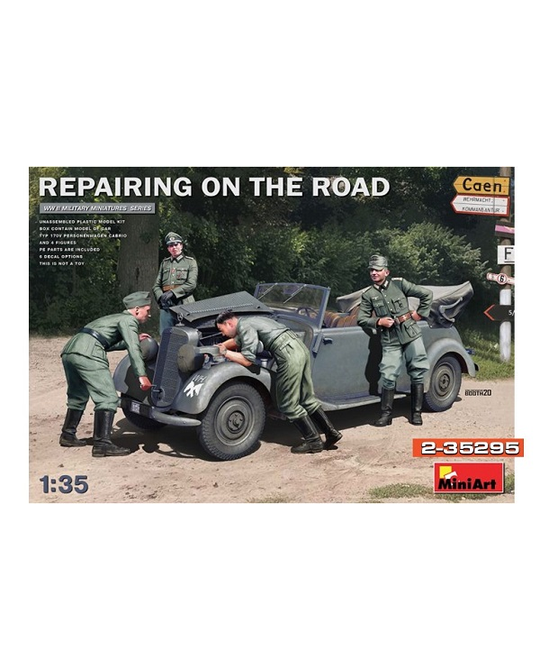 1/35 Repairing On The Road 2-35295