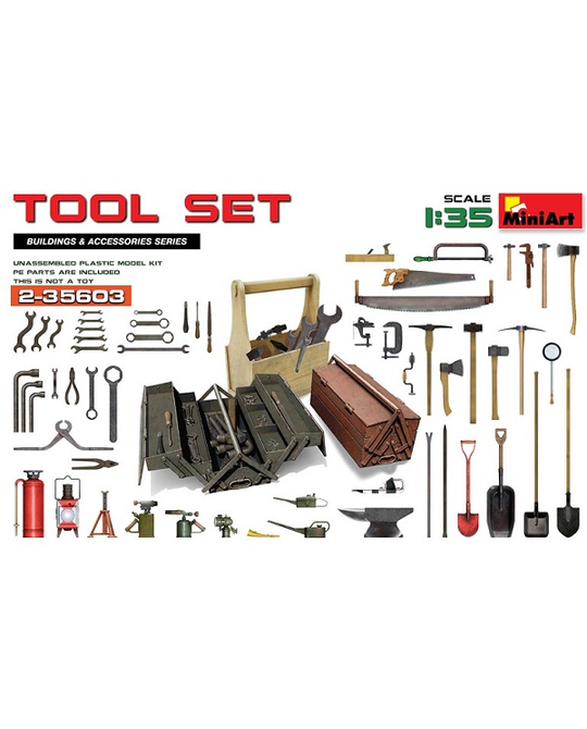 1/35 Tool Set 2-35603