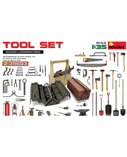 1/35 Tool Set 2-35603