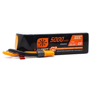 5000mAh 6S 22.2V Smart G2 LiPo 100C; IC5-batteries-and-accessories-Hobbycorner