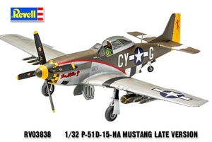 1/32 P-51D-15-NA Mustang Late Version-model-kits-Hobbycorner