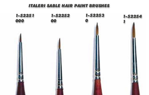 Sable Hair Brush 1-paints-and-accessories-Hobbycorner