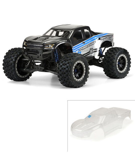 PreCut 2017 Ford F-150 Raptor Clear Body - 3482-17