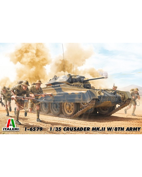 1/35 Crusader MK.II with 8th Army