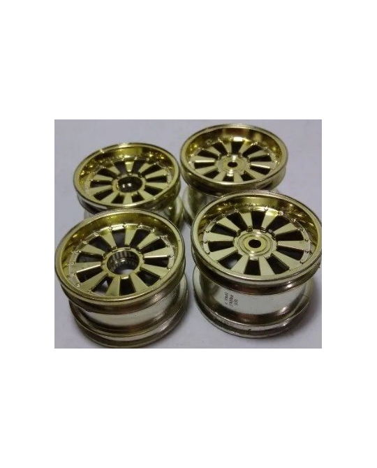 43006 QuickDrive Gold Mag Wheel Set (F and R)