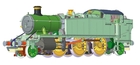 BR, Class 61xx 'Large Prairie, 2-6T, 6145 - Era 4 DC Fitted