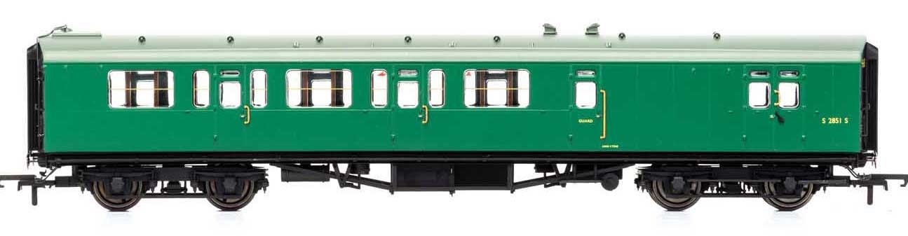 BR, Bulleid 59' Corridor Brake Third, S2850S - Era 4 BR, Bulleid 59' Corridor Brake Third, S2850S - Era 4
