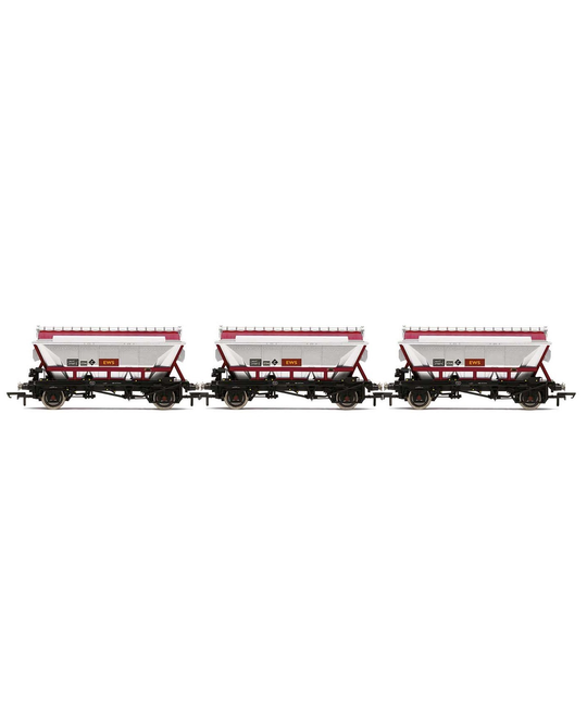 CDA Hopper Wagons, Three Pack, EWS - Era 9