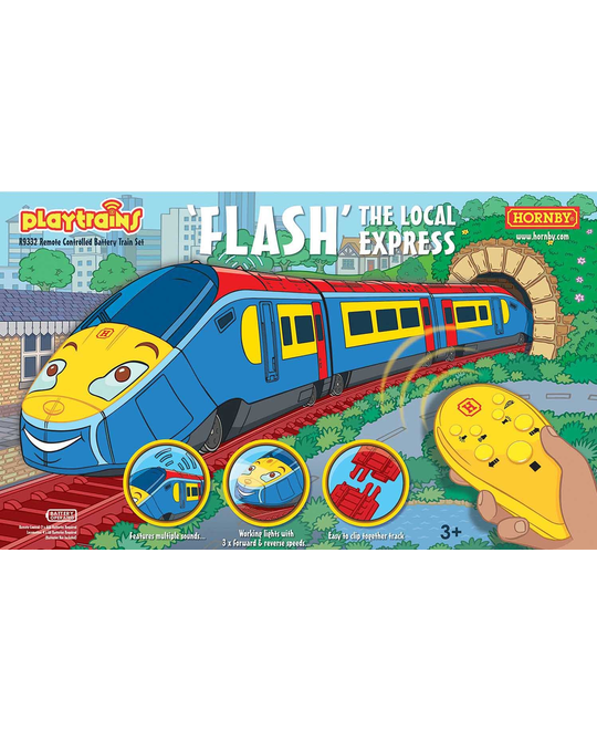 Playtrains - Flash The Local Express RC Battery Train Set
