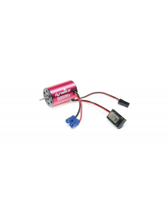 Brushless Motor/ESC, 2n1 Combo, 6000Kv, Mini-T 2.0, Mini 8ight