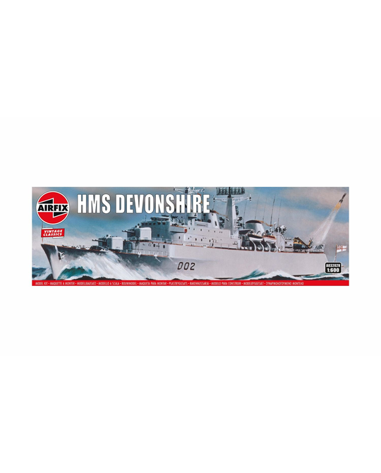 HMS Devonshire 1/600 Scale Model