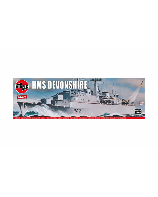 HMS Devonshire 1/600 Scale Model