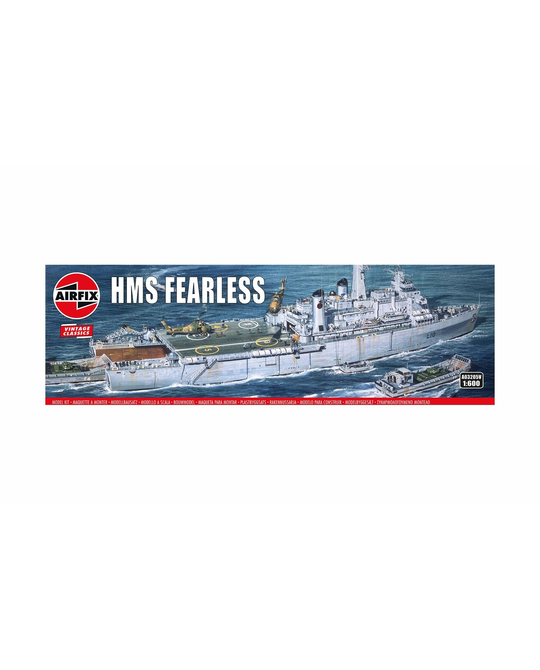 HMS Fearless 1/600 Scale Model
