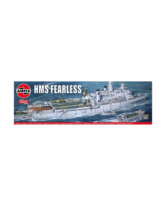 HMS Fearless 1/600 Scale Model