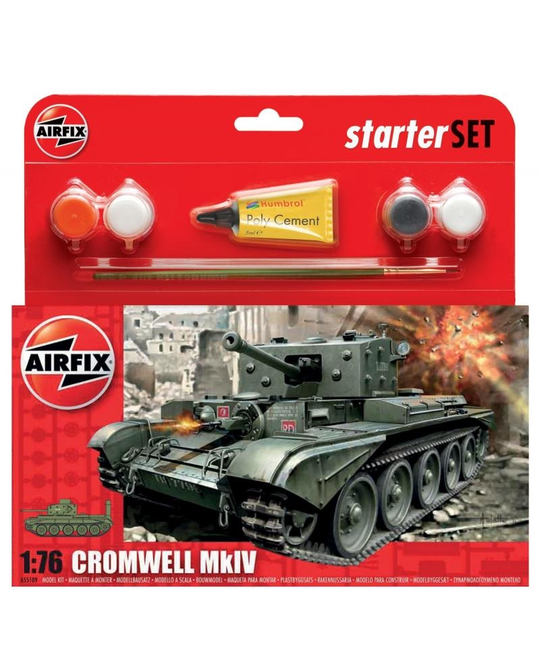 Cromwell MKIV 1/76 Scale Model Starter Set