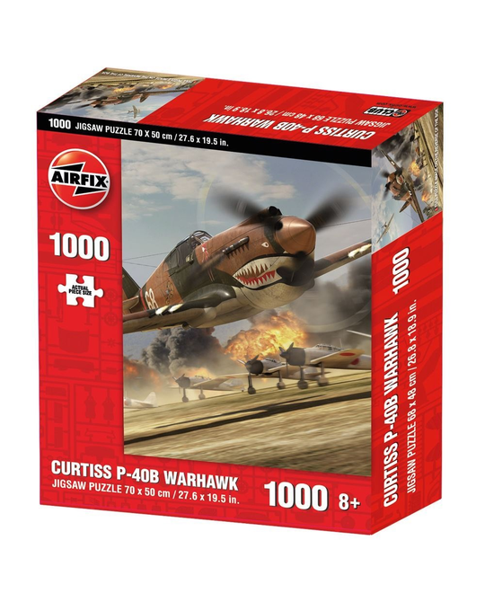 1000pc Jigsaw Puzzle - Curtiss P-40B Warhawk
