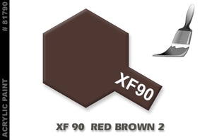 XF90 Acrylic 10ML Red Brown 2-paints-and-accessories-Hobbycorner