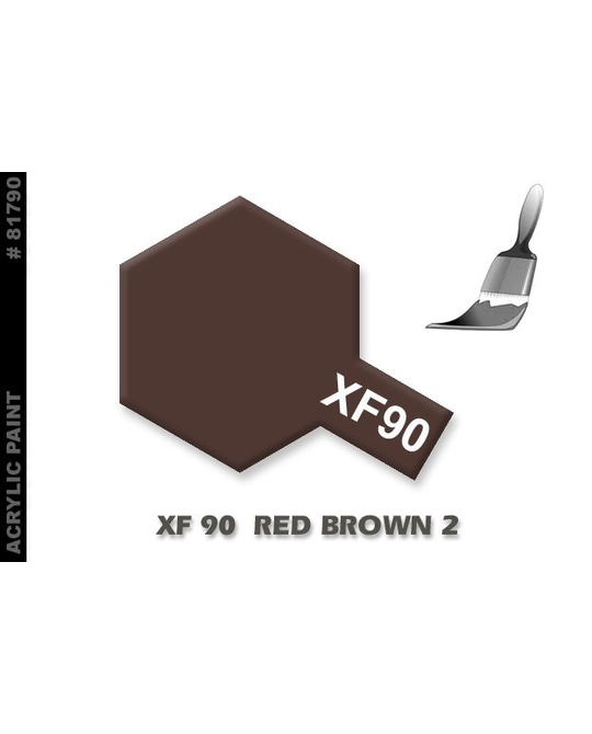 XF90 Acrylic 10ML Red Brown 2