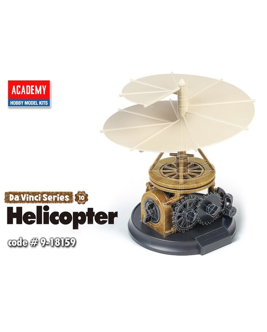 Leonardo Da Vinci’s Helicopter Snap Kit - 18159