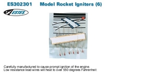 Rocket Engine Starters (6pc) - ES2303-rockets-Hobbycorner