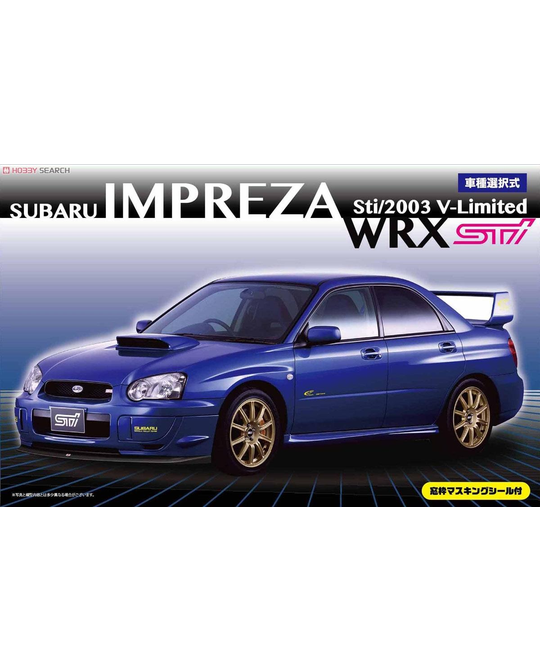 1/24 Subaru Impreza WRX STi/2003 V-Limited - 039404